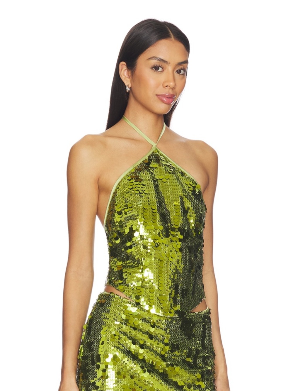 NIA Constance Top in Palm NWT